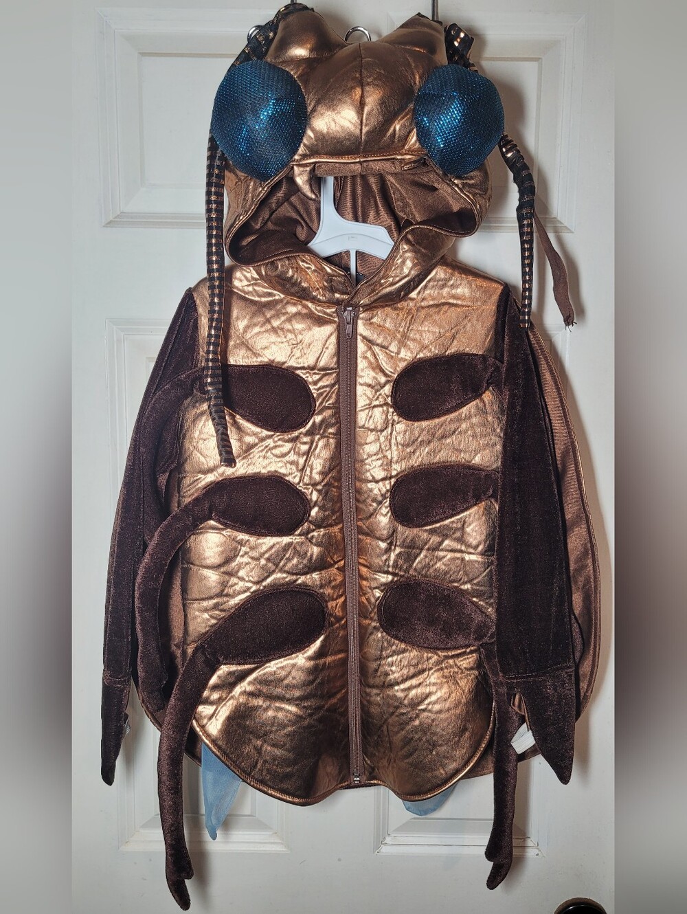 Unique Metallic Insect Costume